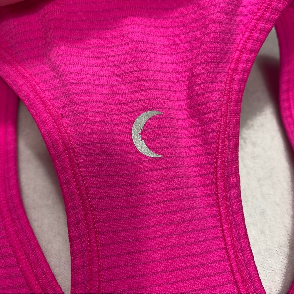 2/$30 ZYIA Active Fuchsia Pink Racerback Stretchy Top Size XS #1272 - Picture 4 of 7